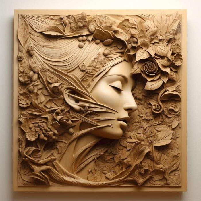 نموذج ثلاثي الأبعاد لآلة CNC 3D Art 